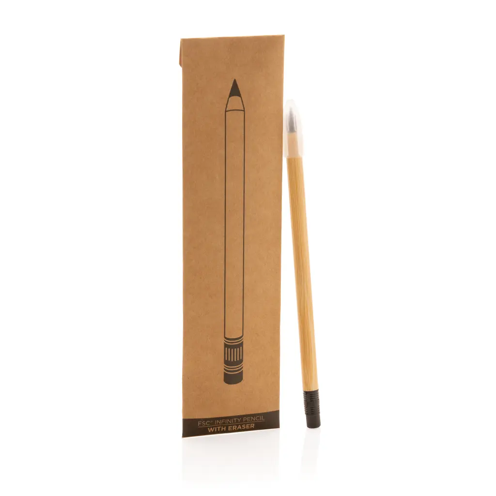 Olovka bez tinte s gumicom P611.09 brown-10