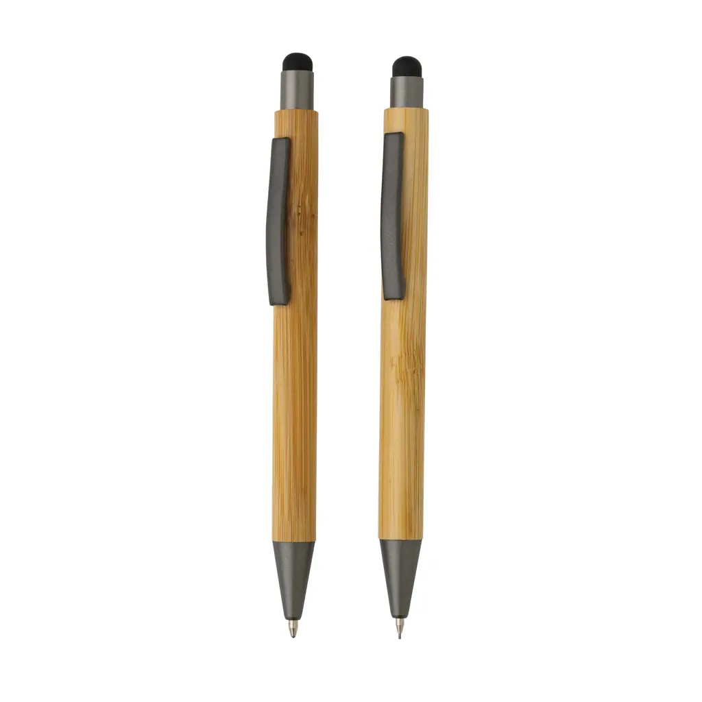 Kemijska olovka od bambusa u kutiji P611.10 brown-2