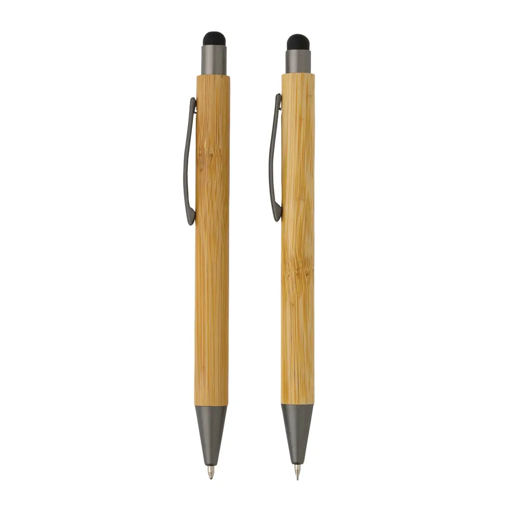 Kemijska olovka od bambusa u kutiji P611.10 brown-4