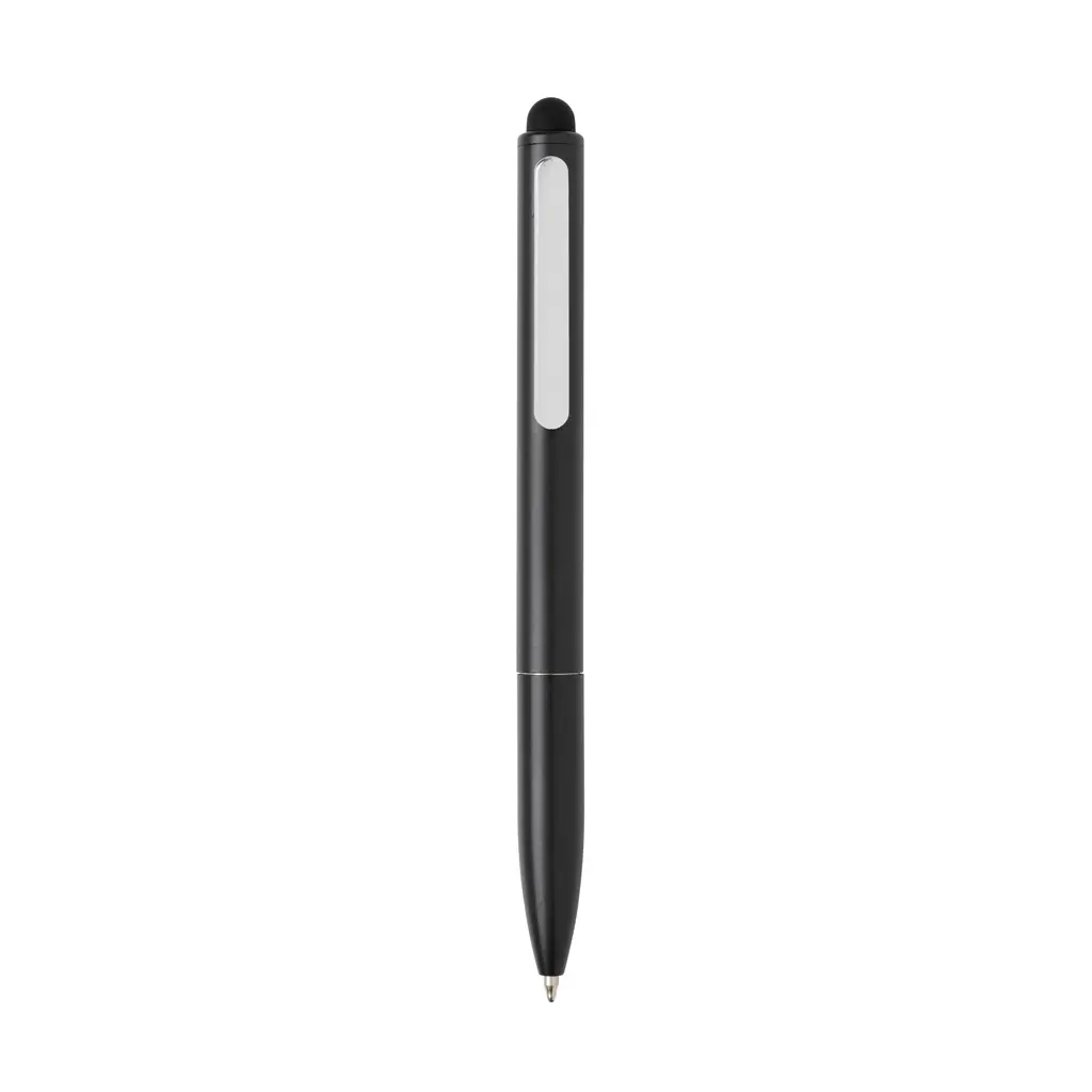 Touch screen kemijska olovka od recikliranog aluminija Kymi P611.23 black-2