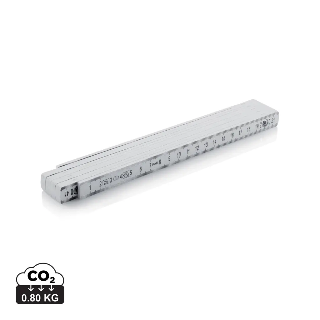Promotivno ravnalo od fibreglasa (2m) P650.10 white-0