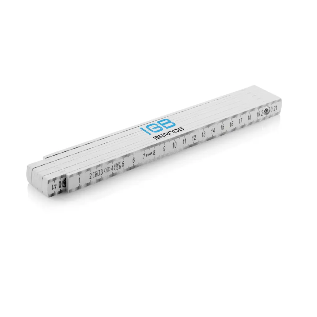 Promotivno ravnalo od fibreglasa (2m) P650.10 white-3