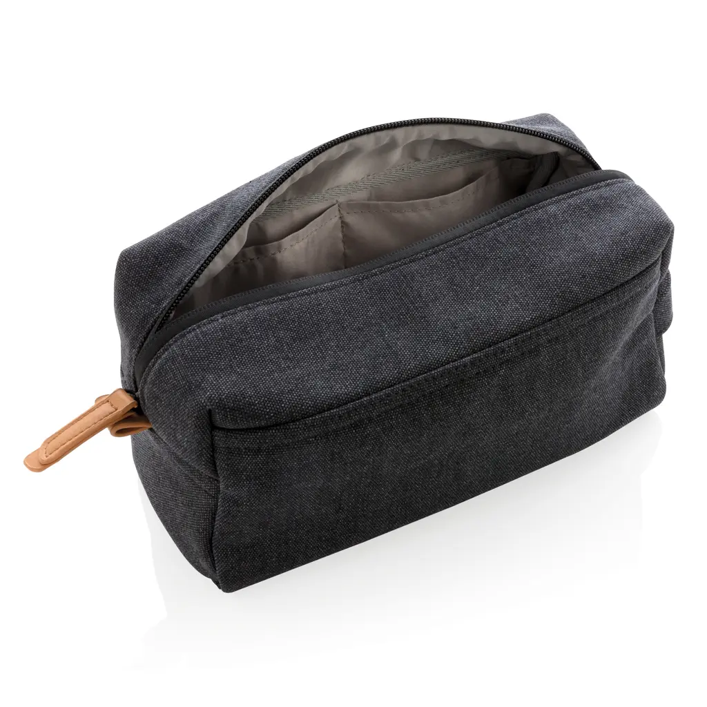 Platnena kozmetička torbica P703.04 black-6