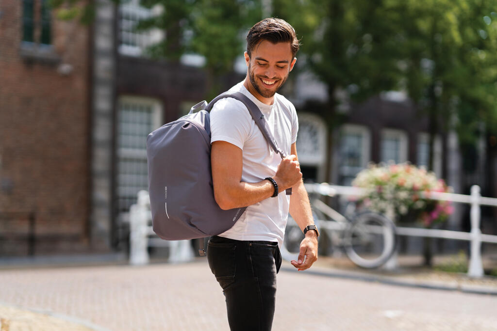 Ruksak Bobby Soft sa zaštitom od krađe P705.79 grey-19