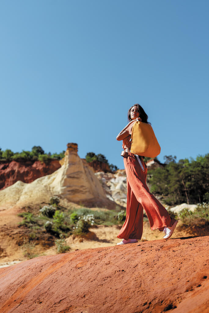 Ruksak Bobby Soft sa zaštitom od krađe P705.79 yellow-24