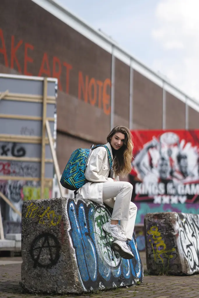 Ruksak Bobby Soft "Art" sa zaštitom od krađe P705.86 blue-17