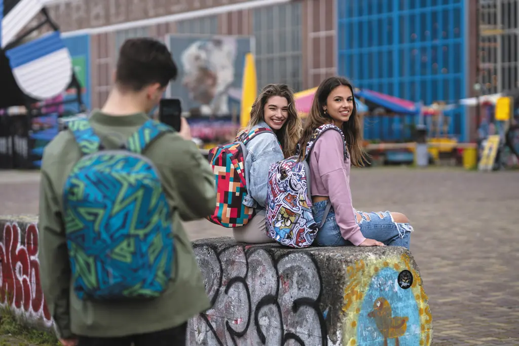 Ruksak Bobby Soft "Art" sa zaštitom od krađe P705.86 blue-21
