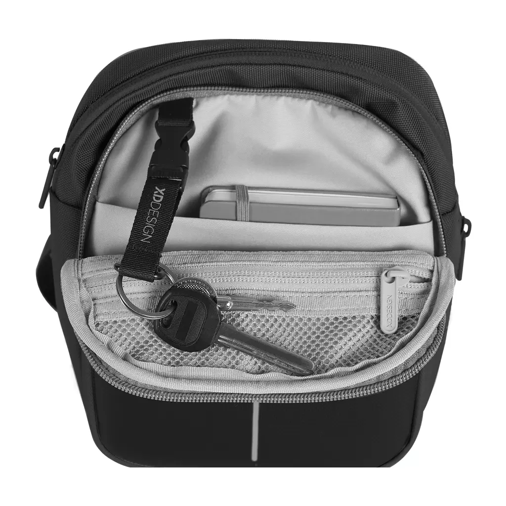 Torbica za rame Boxy Sling P705.95 black-12