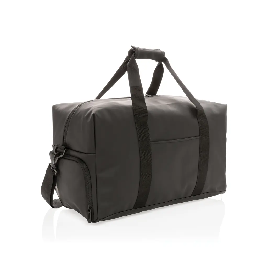 Vikend torba od umjetne kože P707.06 black-1
