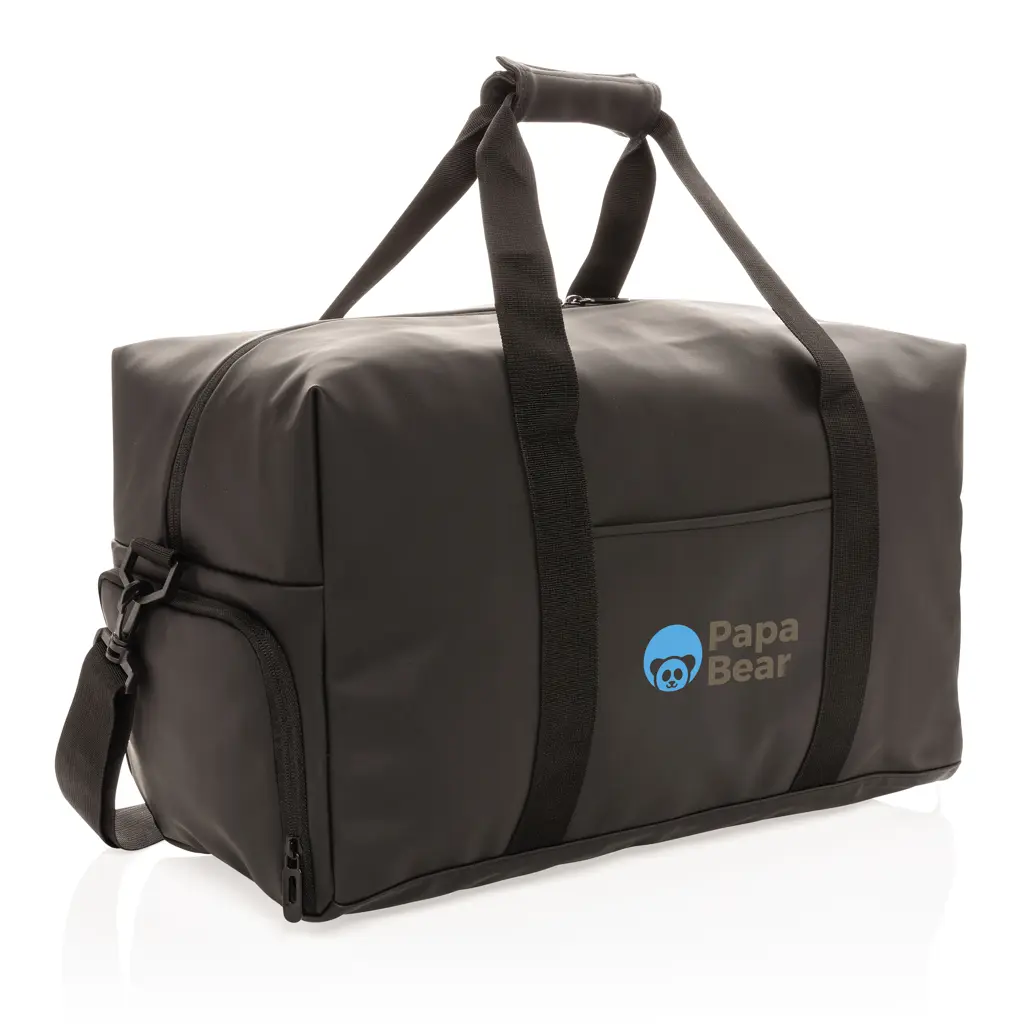 Vikend torba od umjetne kože P707.06 black-3