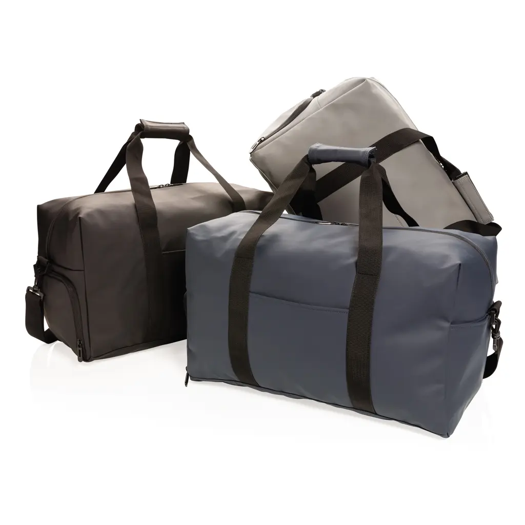 Vikend torba od umjetne kože P707.06 black-8