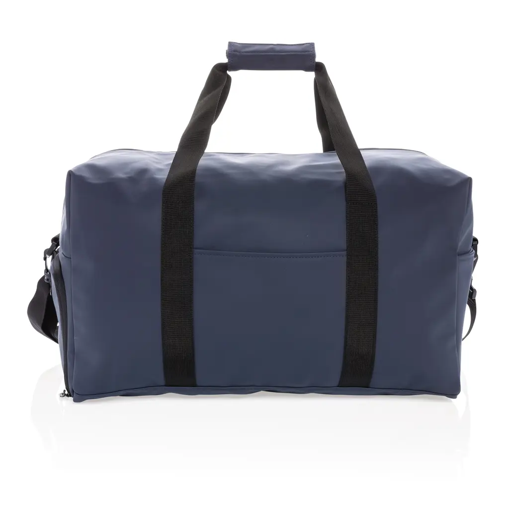 Vikend torba od umjetne kože P707.06 navy-2