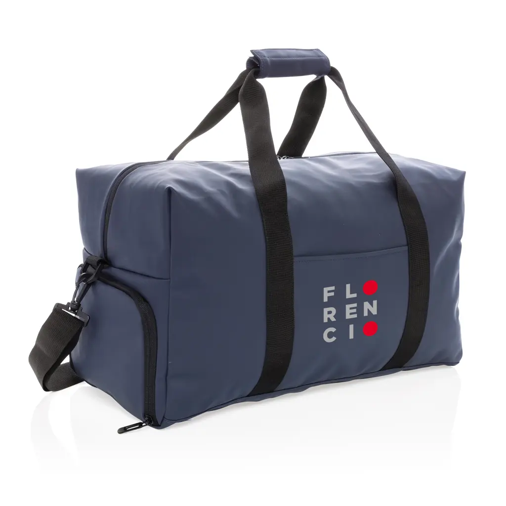 Vikend torba od umjetne kože P707.06 navy-3