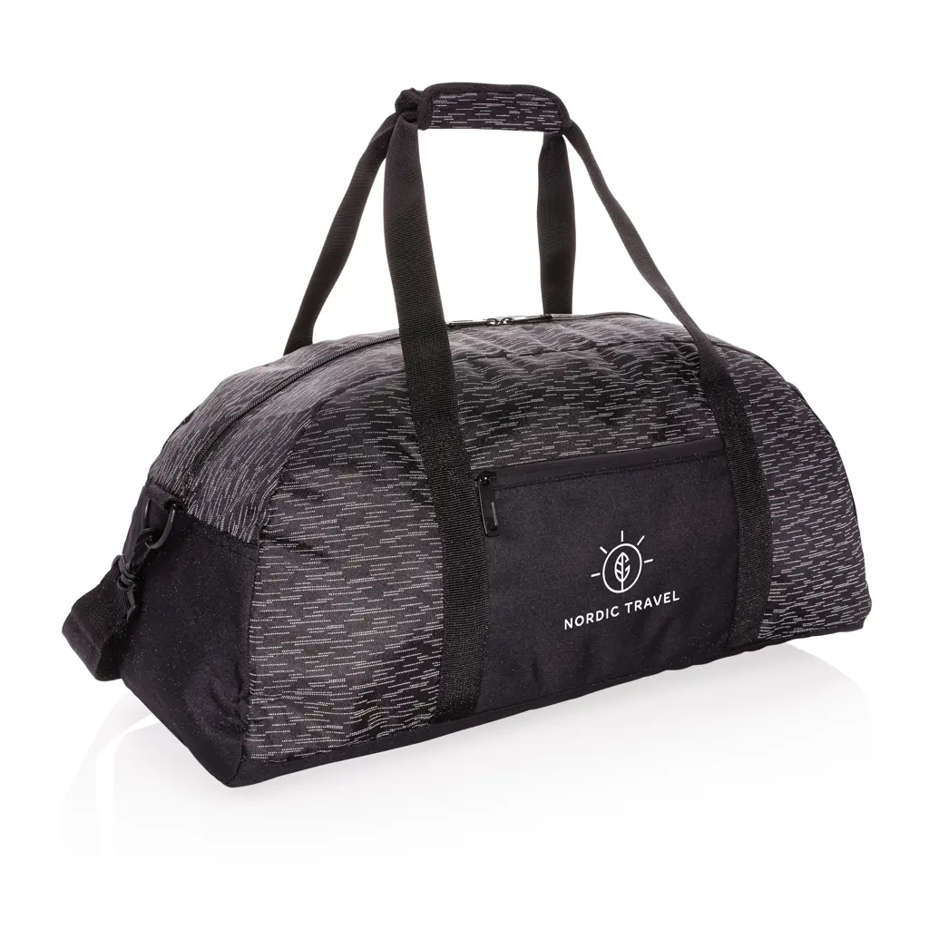Reflektirajuća vikend torba AWARE™ RPET P707.08 black-3