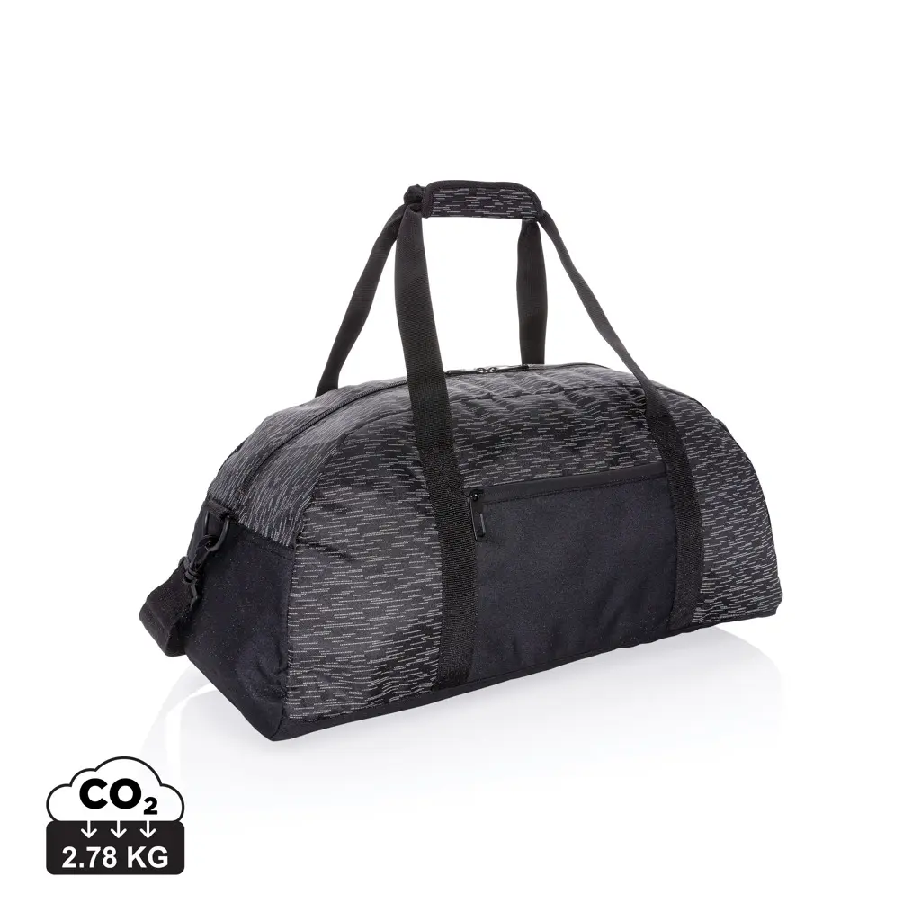 Reflektirajuća vikend torba AWARE™ RPET P707.08 black-0