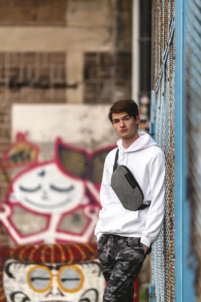 Torbica oko struka Bumbag P730.06 grey-31