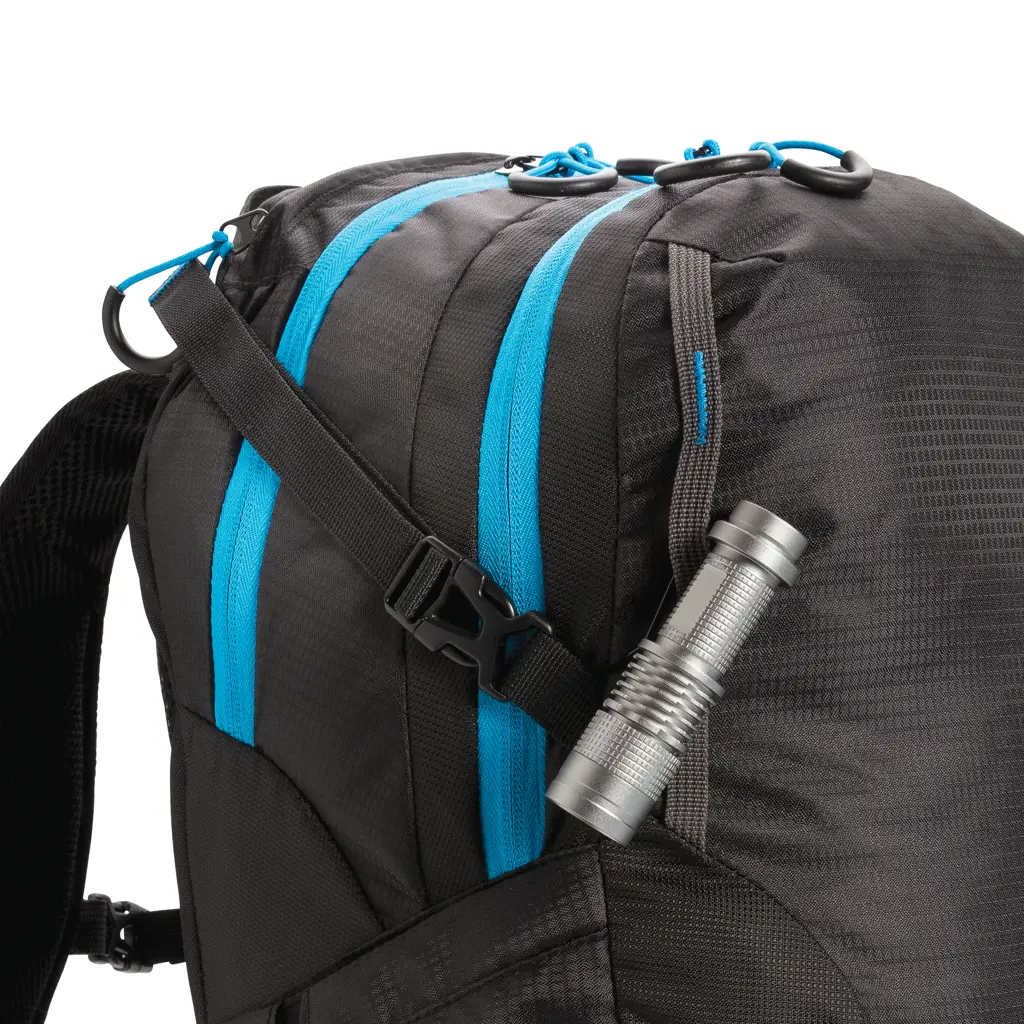 Srednji planinarski ruksak Explorer ripstop 26L P760.15 black-10