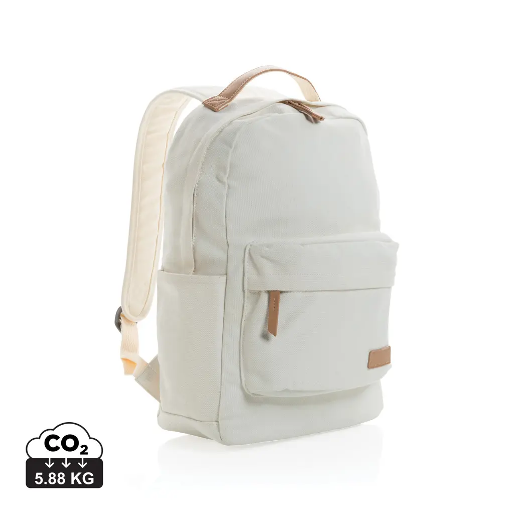 Ruksak od recikliranog platna Impact AWARE™ P760.22 off white-0