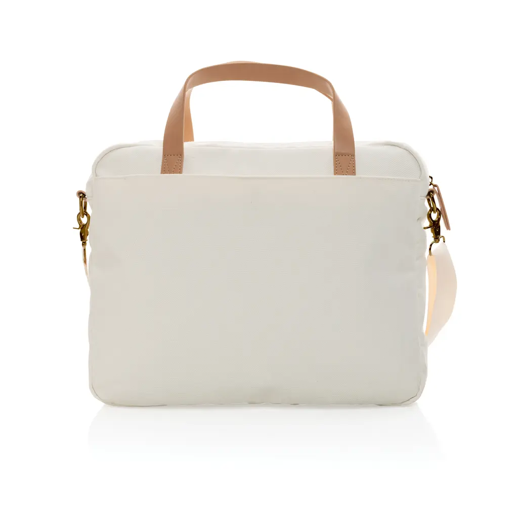 Torba za laptop od recikliranog platna Impact AWARE™ P760.23 off white-5