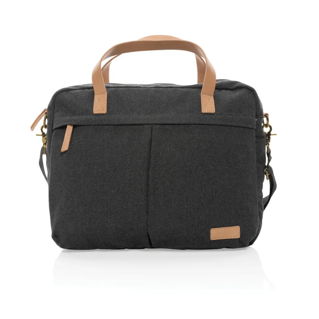 Torba za laptop od recikliranog platna Impact AWARE™ P760.23 black-2
