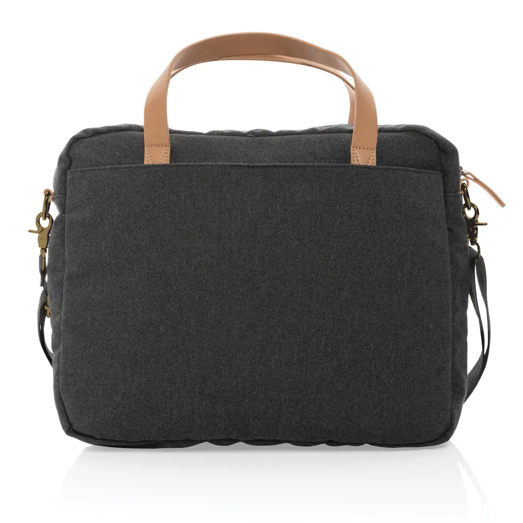 Torba za laptop od recikliranog platna Impact AWARE™ P760.23 black-5