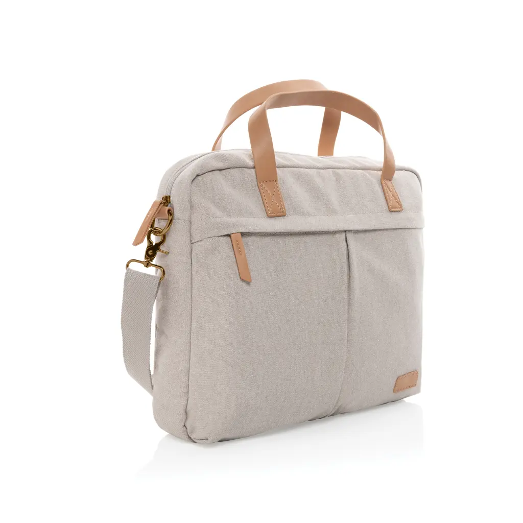 Torba za laptop od recikliranog platna Impact AWARE™ P760.23 grey-1