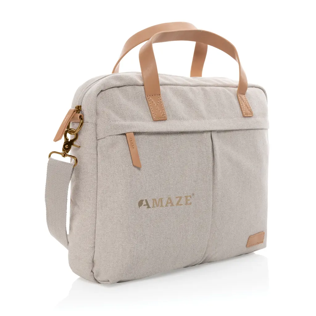 Torba za laptop od recikliranog platna Impact AWARE™ P760.23 grey-3