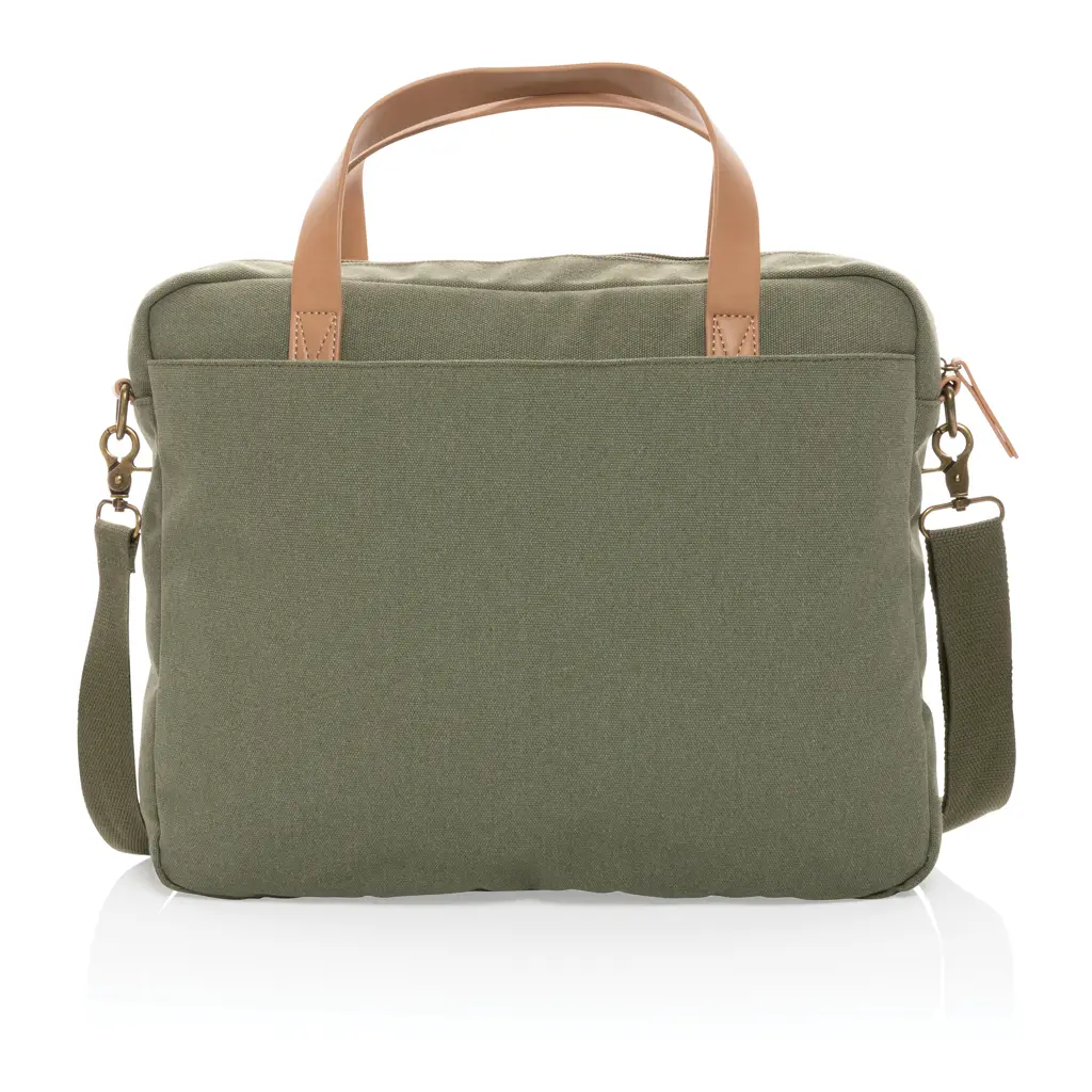 Torba za laptop od recikliranog platna Impact AWARE™ P760.23 green-5