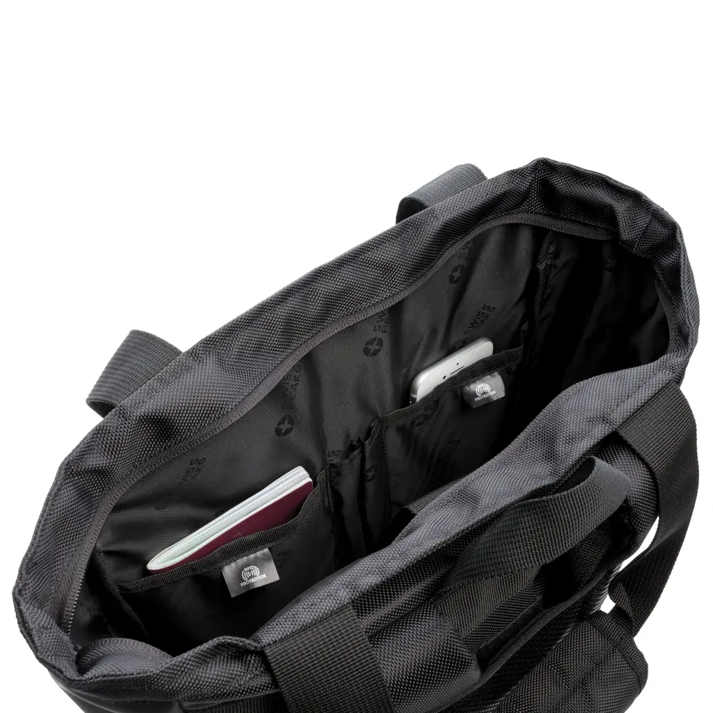 Torba za laptop od 15" Swiss Peak RFID P762.45 black-11
