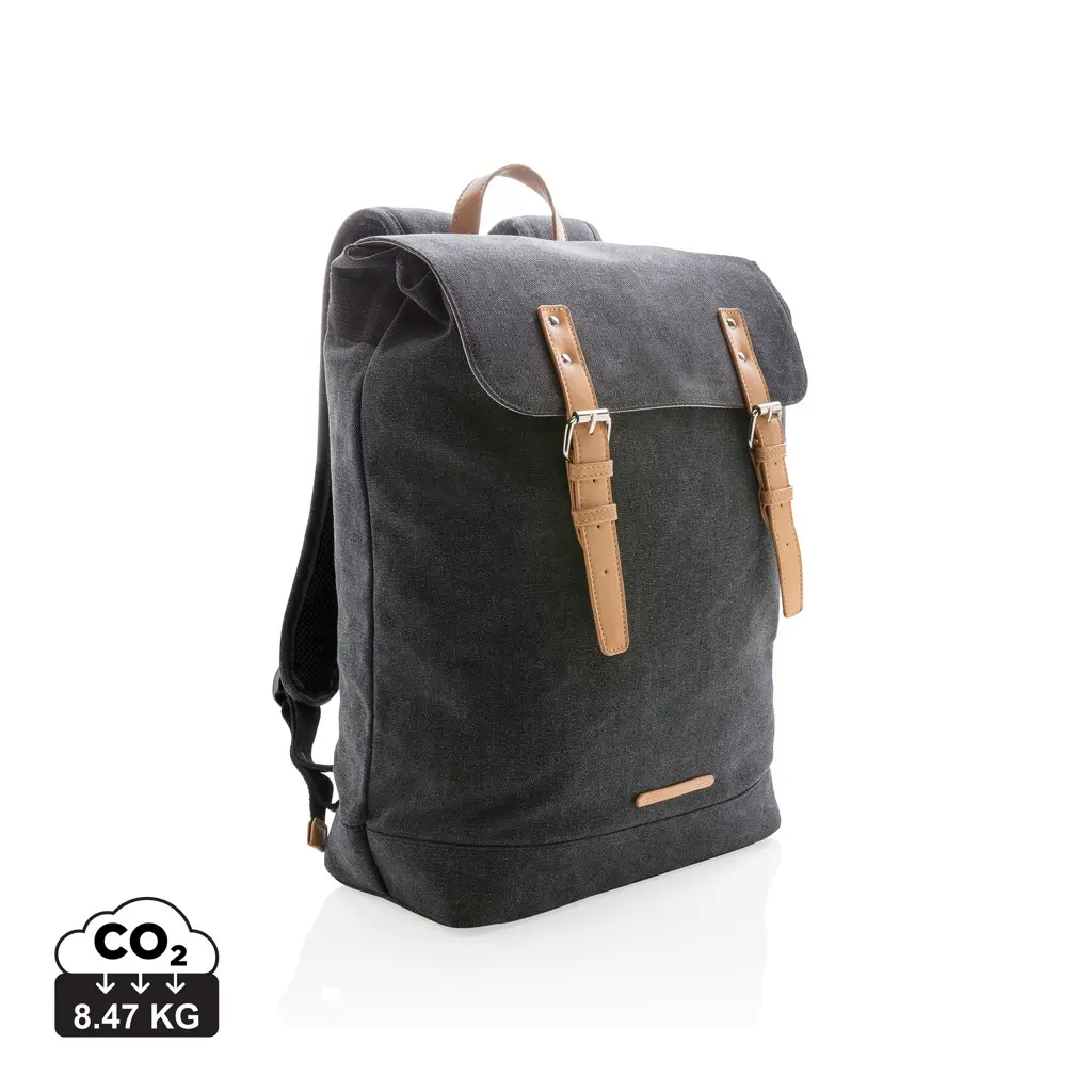 Platneni ruksak za laptop P762.46 black-0