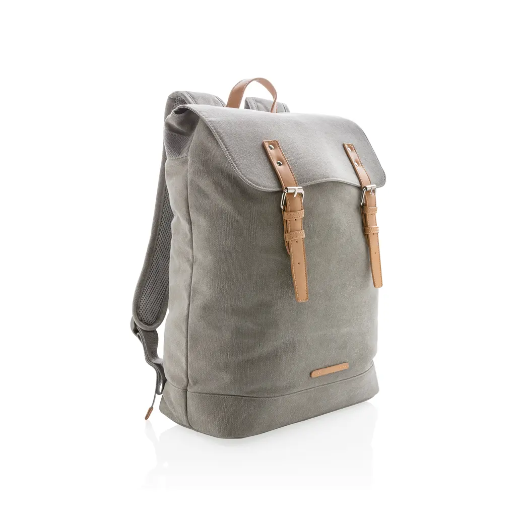 Platneni ruksak za laptop P762.46 grey-1