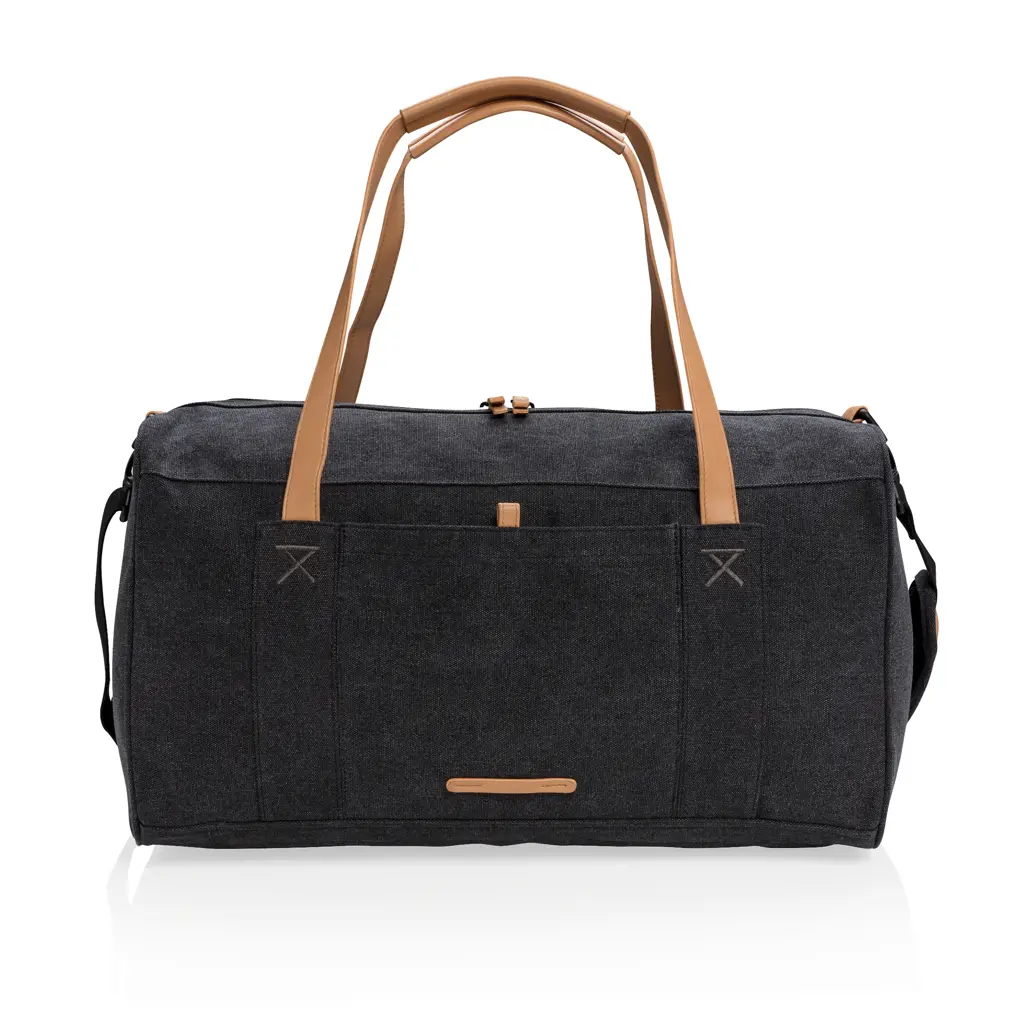 Platnena putna/vikend torba P762.47 black-2