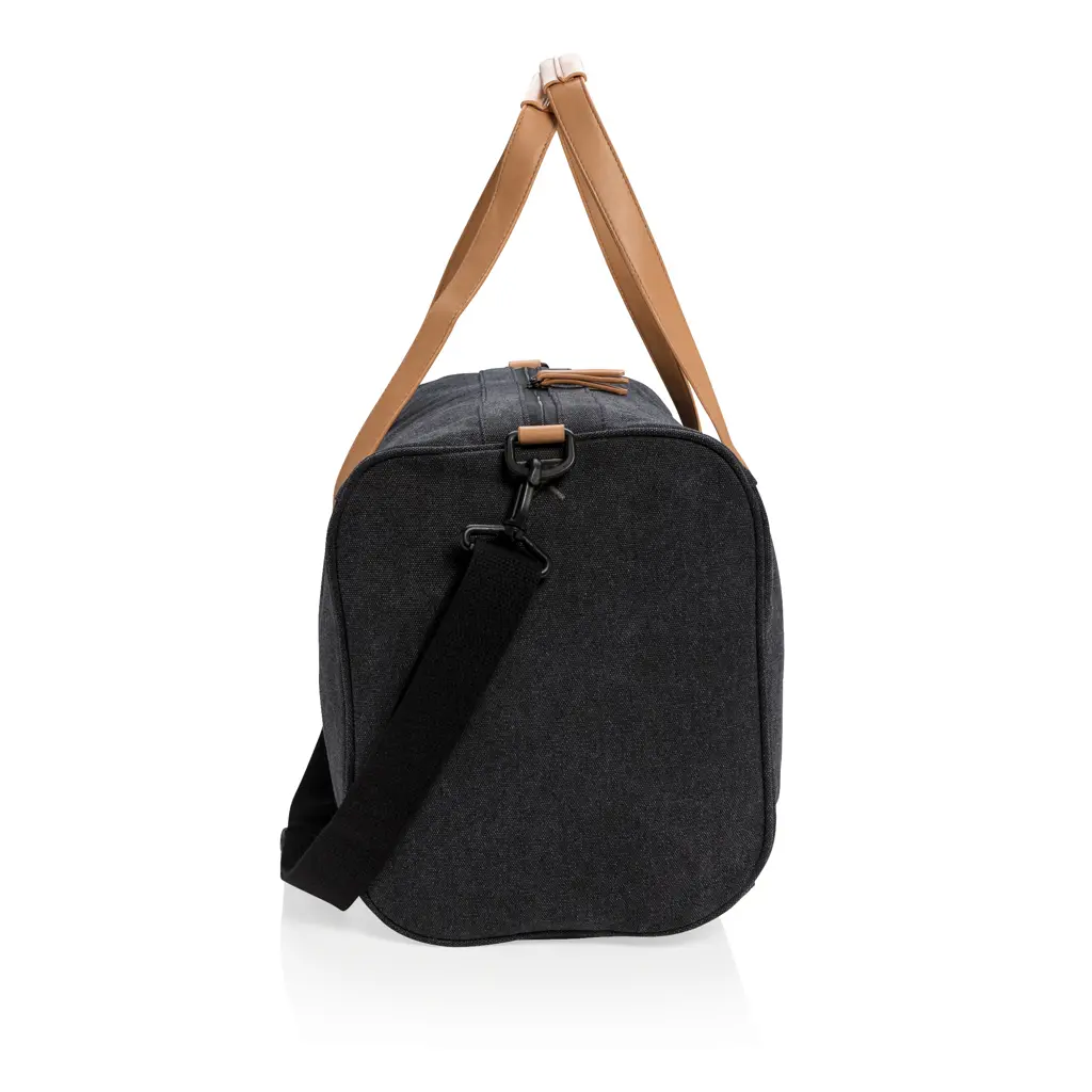 Platnena putna/vikend torba P762.47 black-5