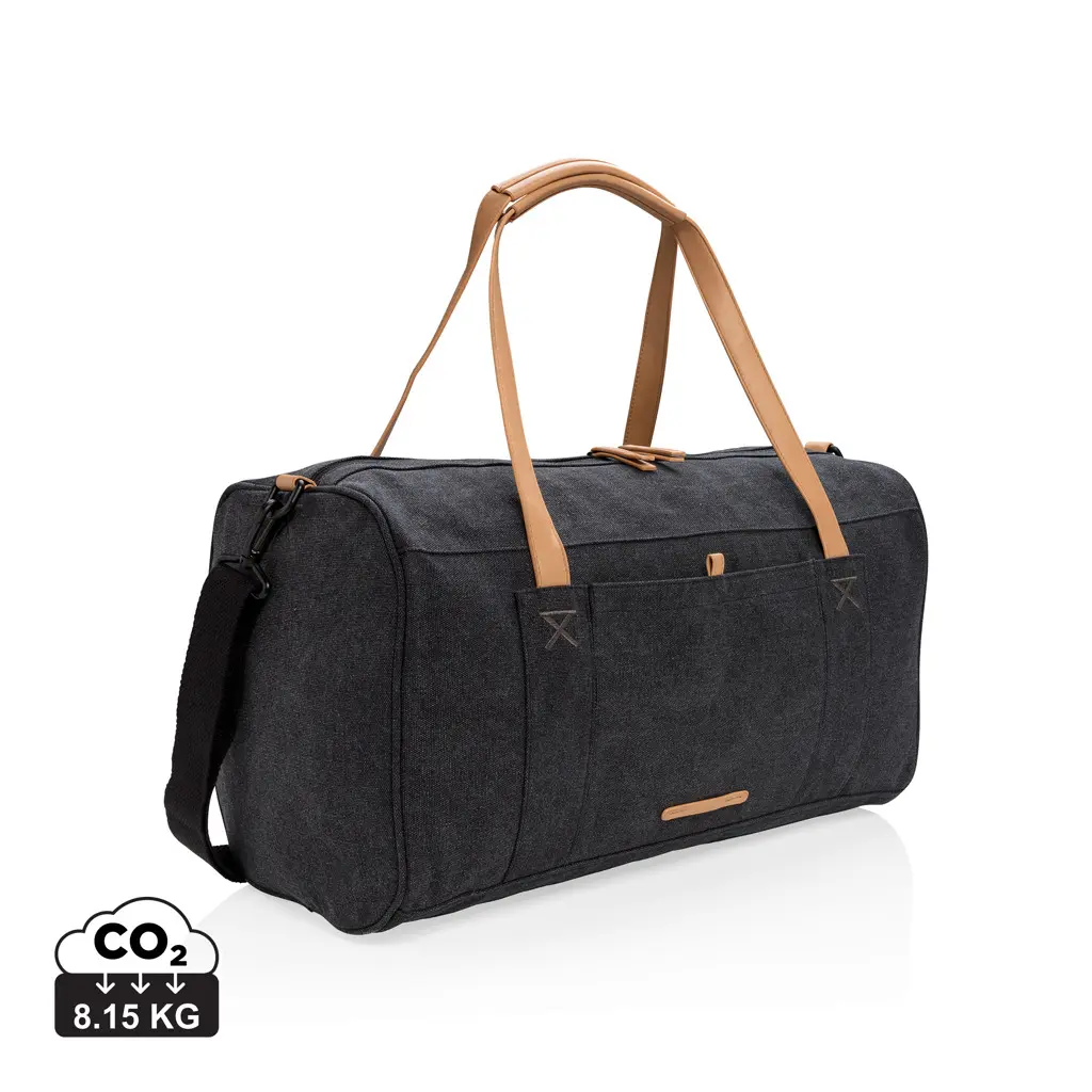 Platnena putna/vikend torba P762.47 black-0