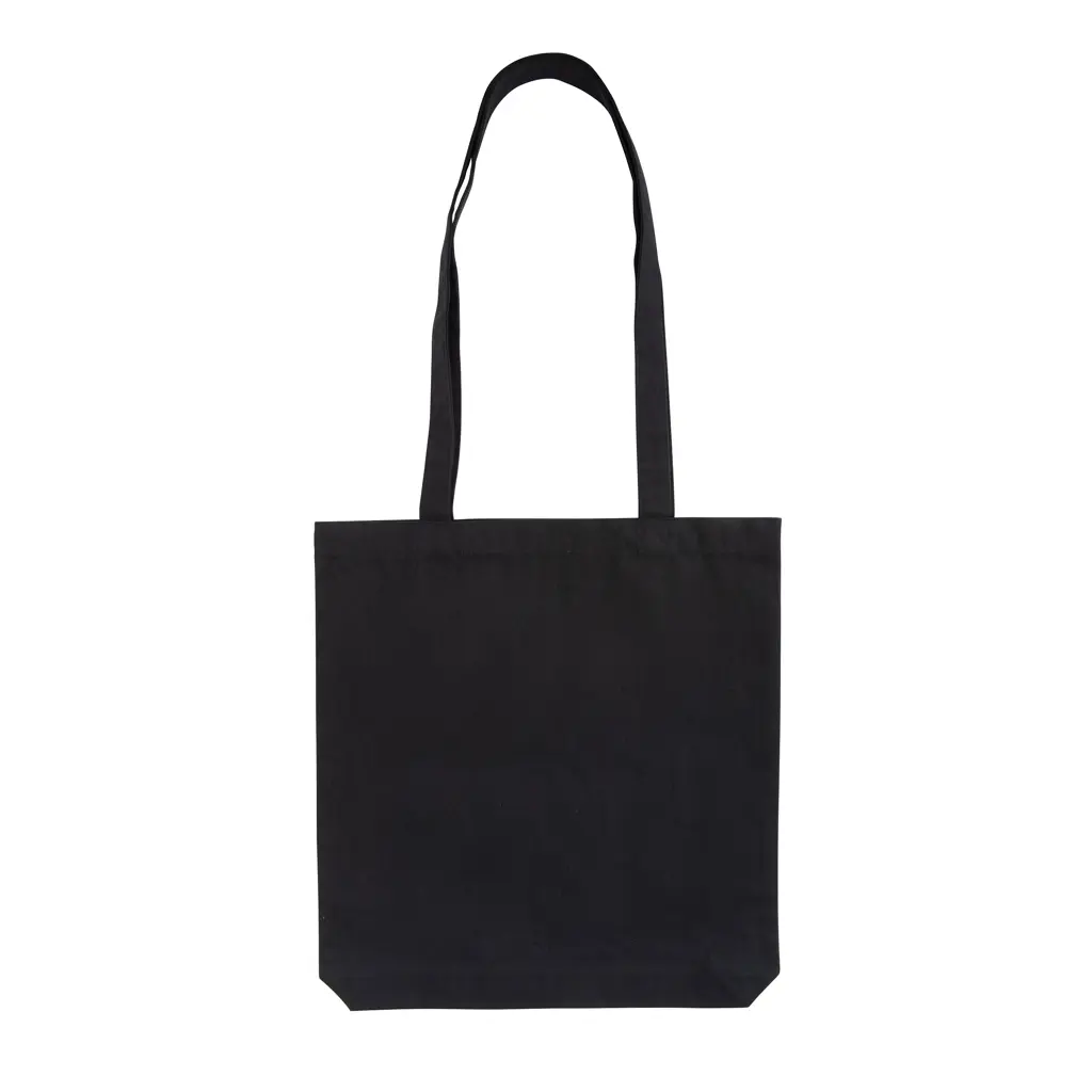 Vrećica za kupovinu od recikliranog pamuka 330 g/m² Impact AWARE™ P762.54 black-4