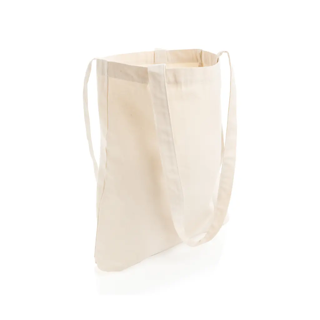 Vrećica za kupovinu od recikliranog pamuka 330 g/m² Impact AWARE™ P762.54 off white-2