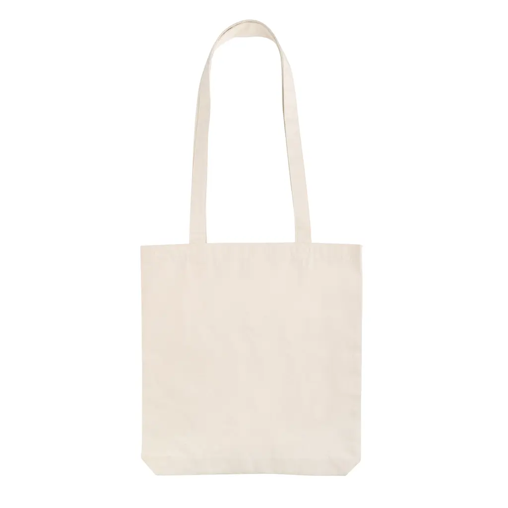 Vrećica za kupovinu od recikliranog pamuka 330 g/m² Impact AWARE™ P762.54 off white-4