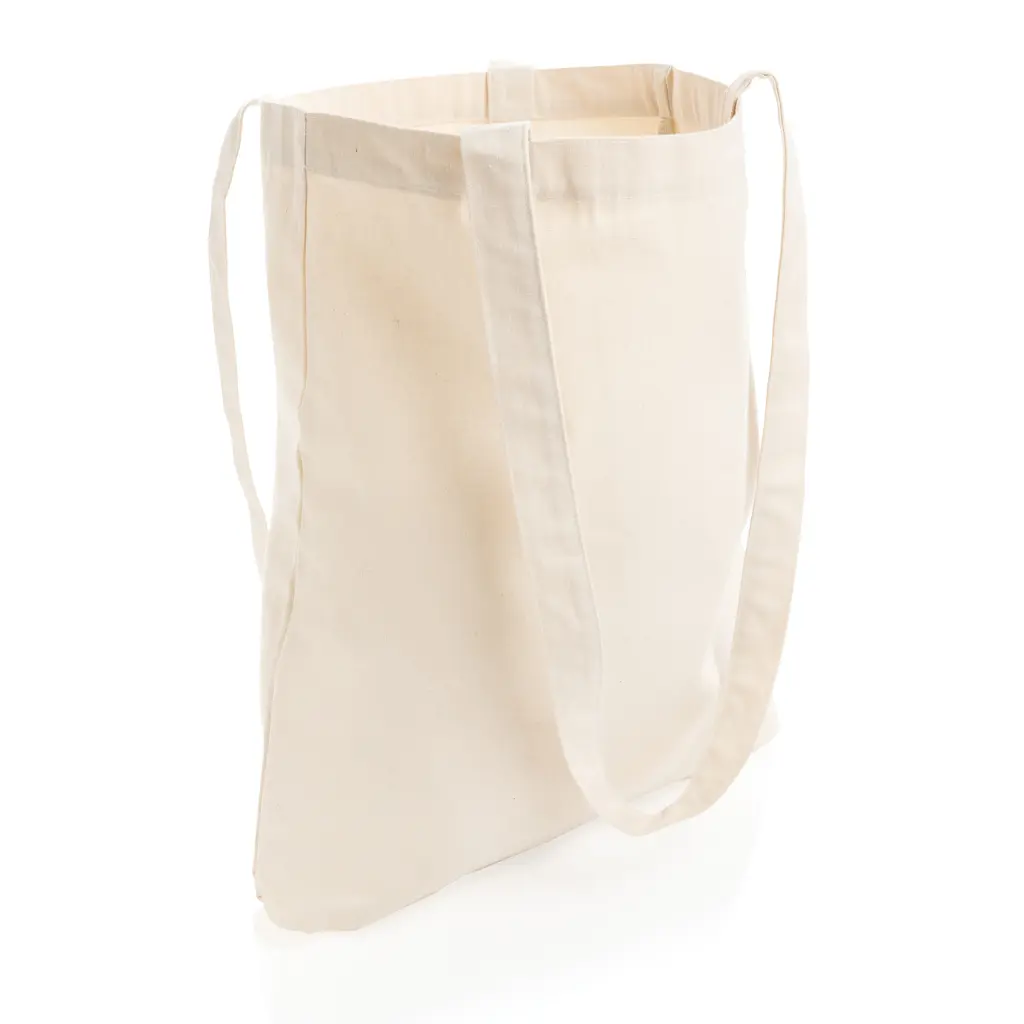 Vrećica za kupovinu od recikliranog pamuka 330 g/m² Impact AWARE™ P762.54 off white-6