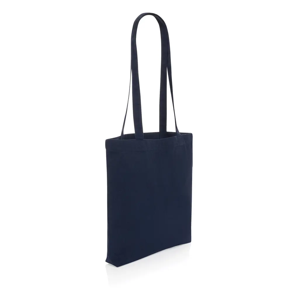 Vrećica za kupovinu od recikliranog pamuka 330 g/m² Impact AWARE™ P762.54 navy-3