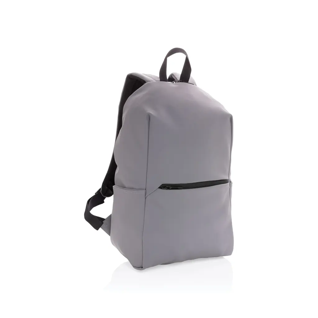 Ruksak za laptop 15,6'' od umjetne kože P762.57 grey-1