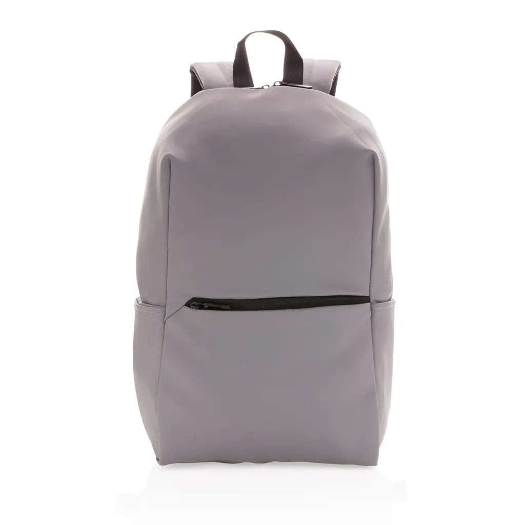 Ruksak za laptop 15,6'' od umjetne kože P762.57 grey-2