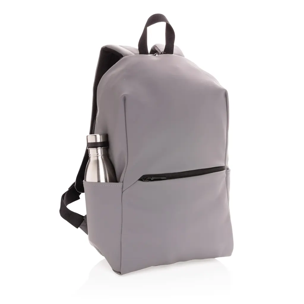 Ruksak za laptop 15,6'' od umjetne kože P762.57 grey-8