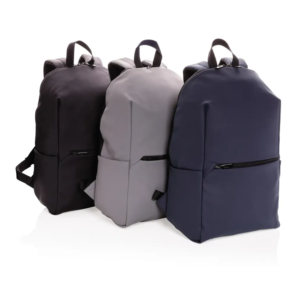Ruksak za laptop 15,6'' od umjetne kože P762.57 grey-10