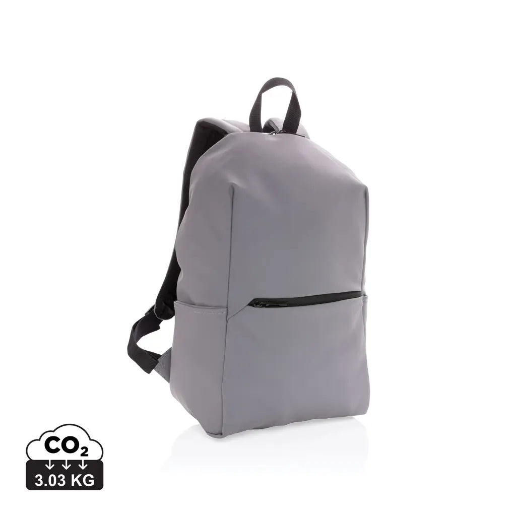 Ruksak za laptop 15,6'' od umjetne kože P762.57 grey-0