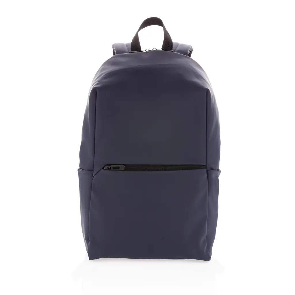 Ruksak za laptop 15,6'' od umjetne kože P762.57 navy-2