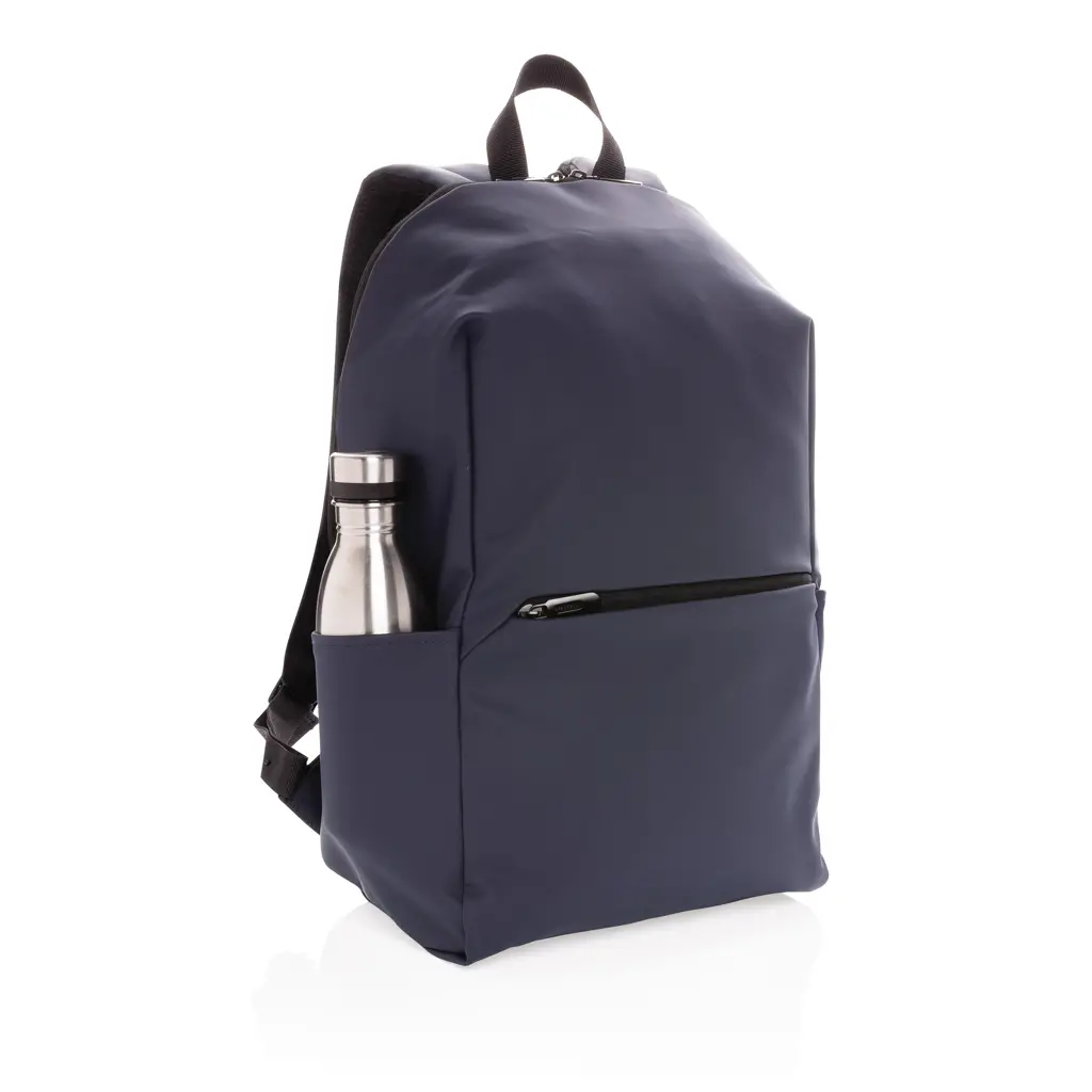 Ruksak za laptop 15,6'' od umjetne kože P762.57 navy-4