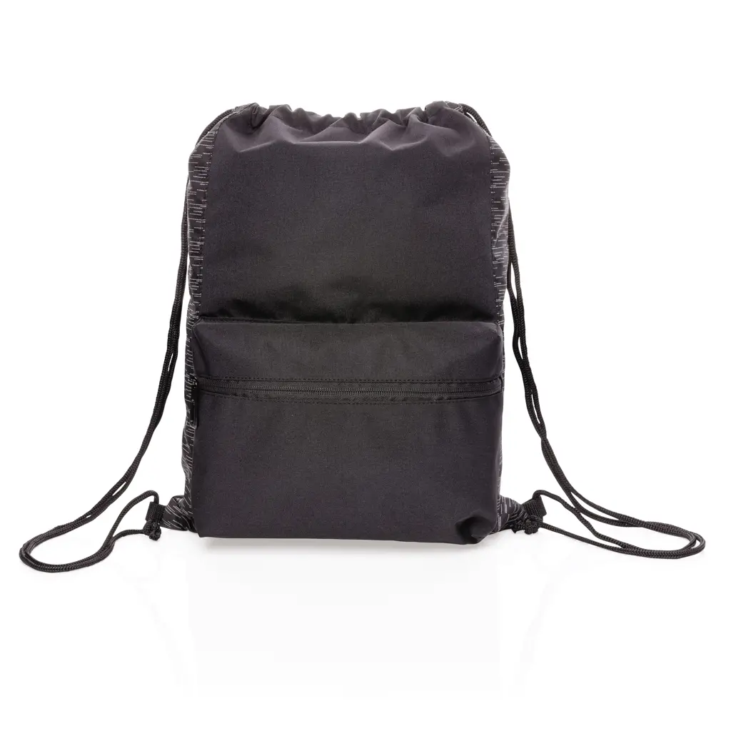 Ruksak s reflektirajućom vezicom AWARE™ RPET P762.59 black-2