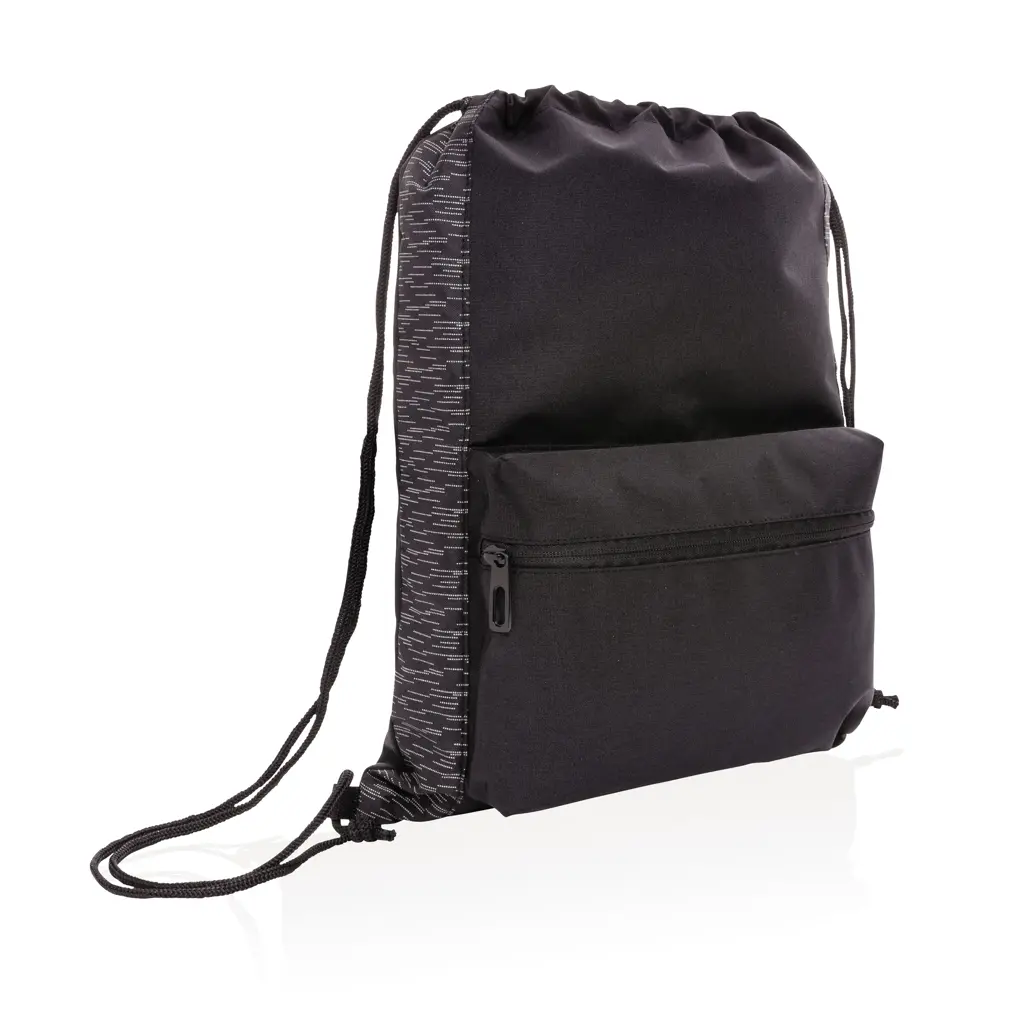 Ruksak s reflektirajućom vezicom AWARE™ RPET P762.59 black-5