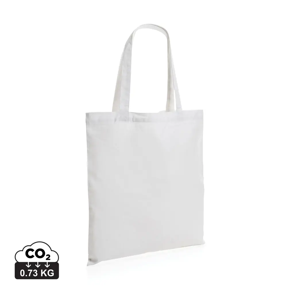 Vrećica za kupovinu od recikliranog pamuka 145 g Impact AWARE™ P762.62 white-7