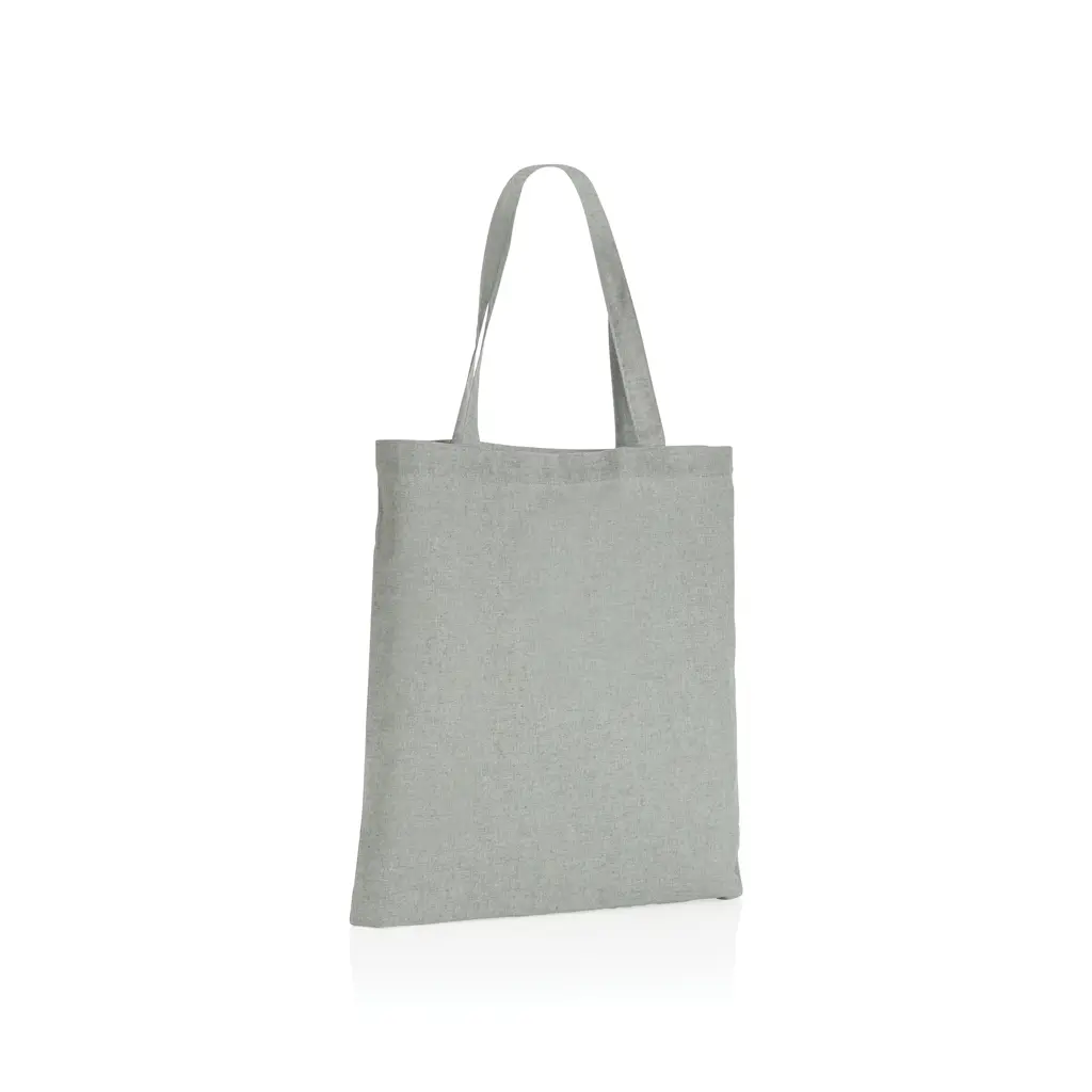 Vrećica za kupovinu od recikliranog pamuka 145 g Impact AWARE™ P762.62 grey-1